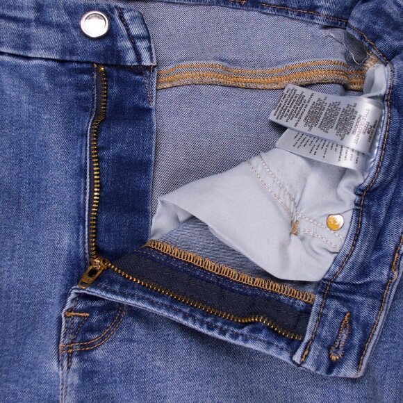 Good American Women’s Distressed Skinny Blue Jeans - Size 16 - Picture 3 of 9